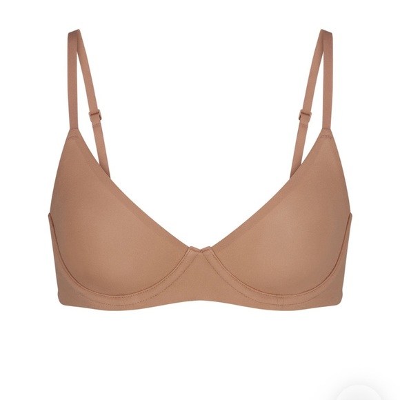 Skims NWOT Unlined Demi Bra (in Sienna) - Picture 1 of 7